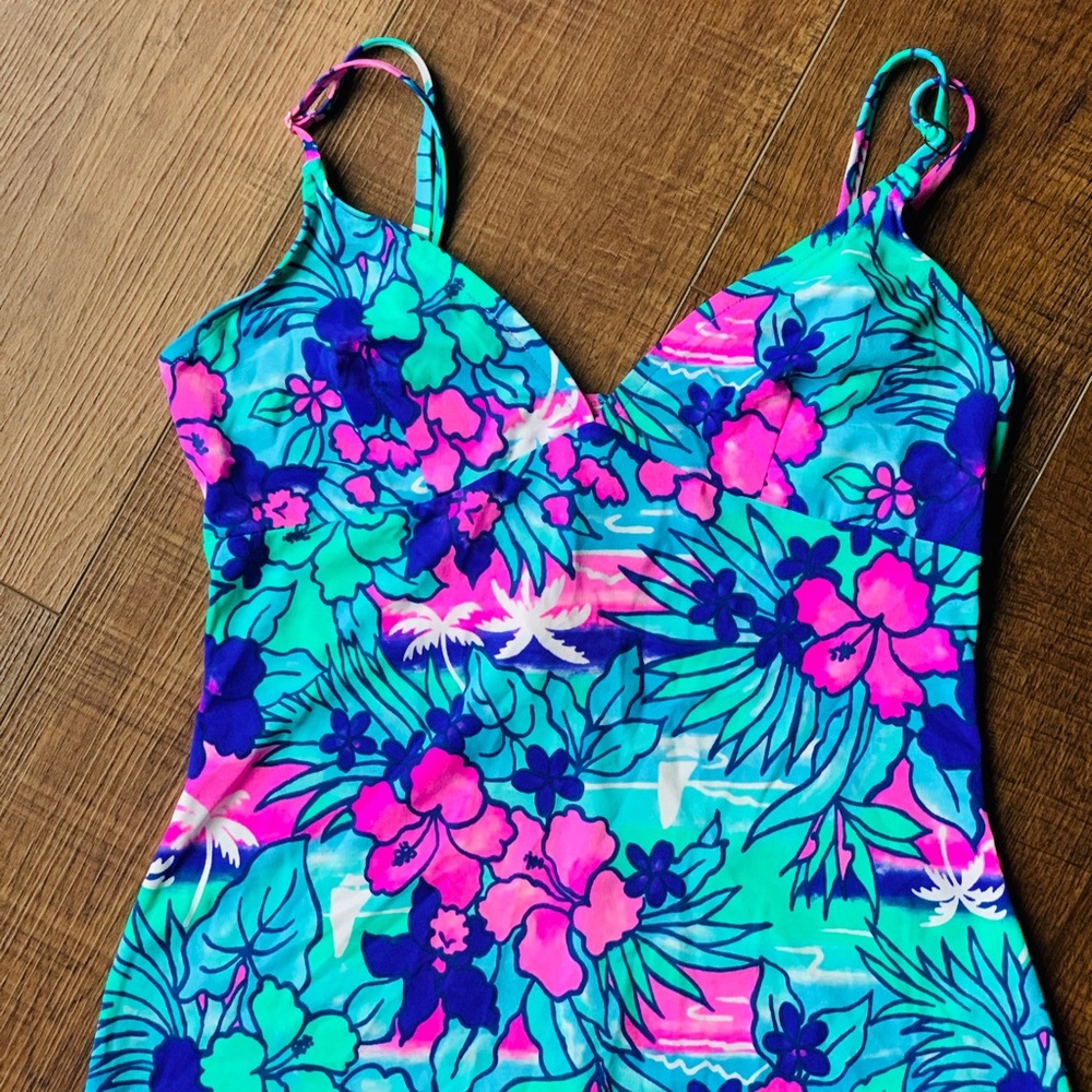 ‼️SOLD‼️CARABELLA COLECTION 🌸 Spandex Dress - Picture 2 of 5